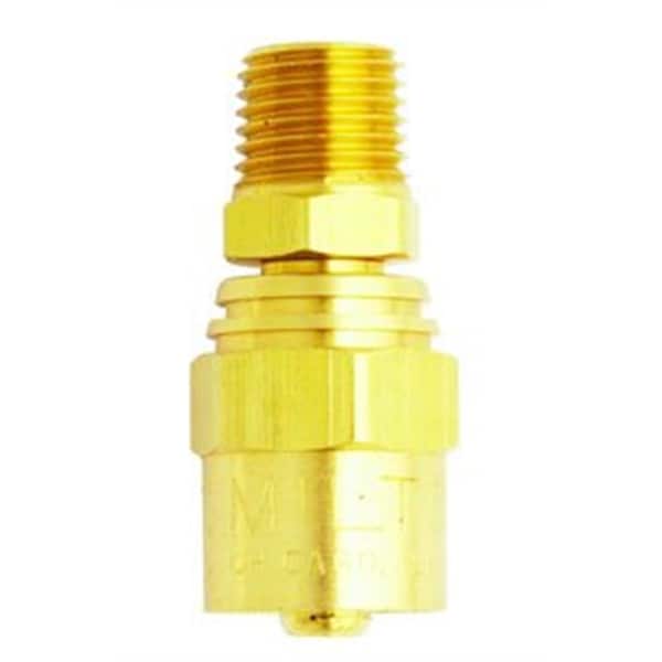 Milton Reusable End, 1/4" MNPT, Fits - S-621
