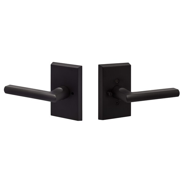 Sure-Loc Hardware Sure-Loc Hardware Logan Privacy Lever, Flat Black - LN102 FBL