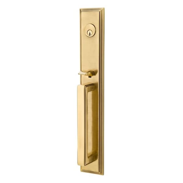 Emtek French Antique Brass Handleset, 4212WUS7 - 4212WUS7