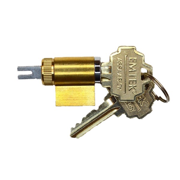 Emtek Deadbolt Double Outside Cylinder for US26, US14, US15, US15A, TWB, SWS and SS Finishes - CY4-PSCHCTOS5-US26
