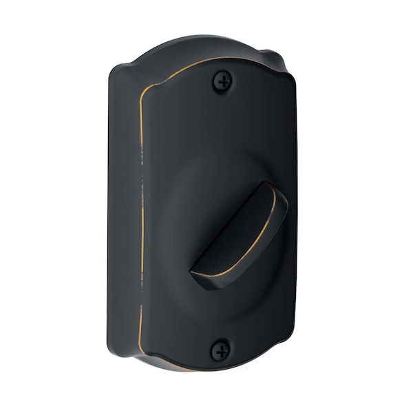 Schlage Schlage Aged Bronze Steel Electronic Deadbolt - BE365VCAM716