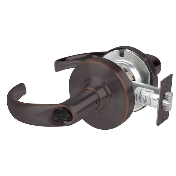 Schlage Grade 1 Entrance Lock, Sparta Lever, Schlage FSIC Prep Less Core, Aged Bronze Finish, Non-Handed - ND53JD SPA 643E
