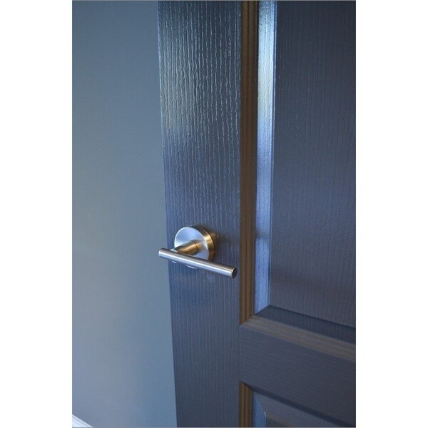 Delaney Hardware Contemporary Collection Cira Satin Nickel Dummy Door Lever - 350551
