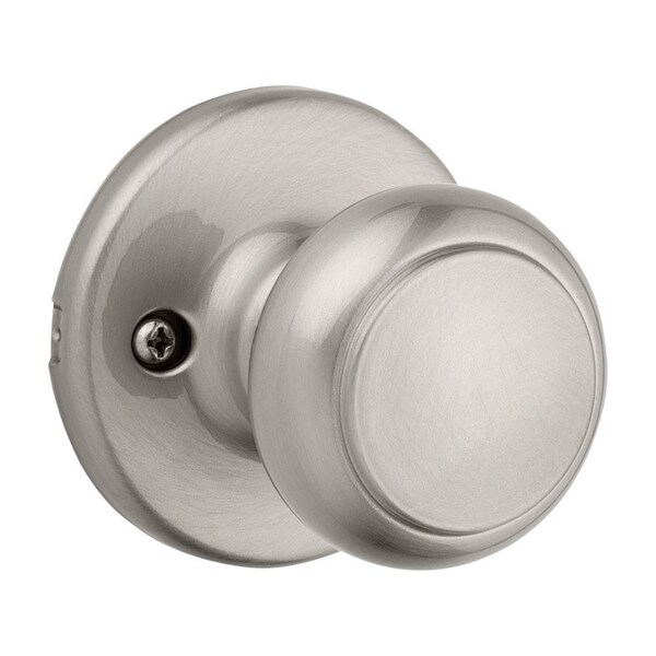 Kwikset Kwikset Cove Satin Nickel Dummy Knob Right or Left Handed - 94880-490