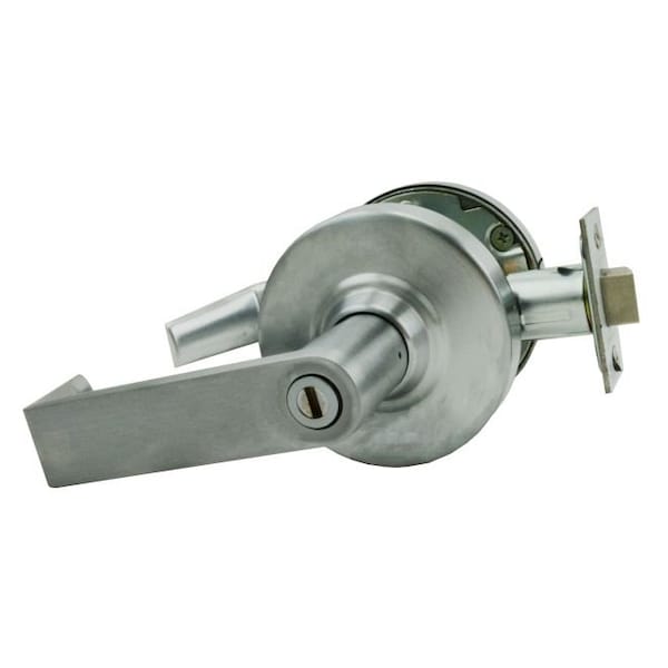 Schlage Commercial Privacy Sparta Lever 47267038 2-3/4" Springlatch ANSI Strike Satin Chrome - ALX40SPA626