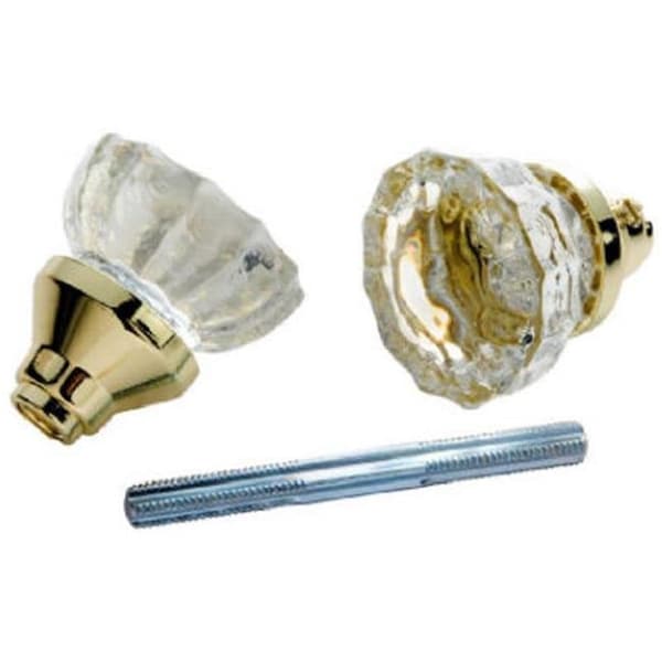 Belwith Products Belwith Products 1140 2 Pack Knob Glass & Spindle - 778896