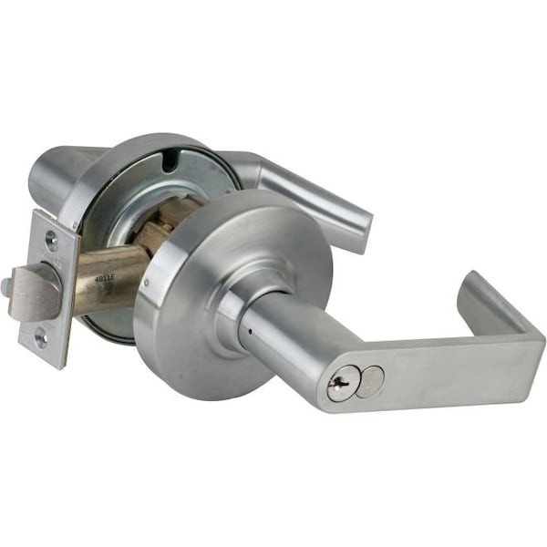 Schlage Commercial ND92RRHO626 ND Series Vandlgard Entry Large Format C Keyway Rhodes Lockset 13-247 Latch 10-025 - ND92RRHO626