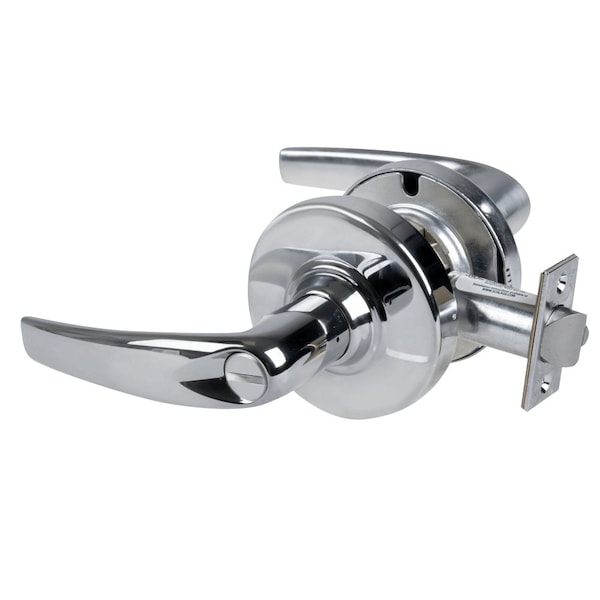 Schlage Grade 1 Bath/Bedroom Privacy Lock, Athens Lever, Non-Keyed, Bright Chrome Finish, Non-Handed - ND40S ATH 625
