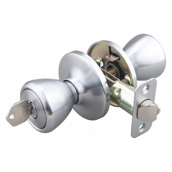 Ez-Flo Eastman Knob Lockset, Mechanical, Cylindrical - 57789