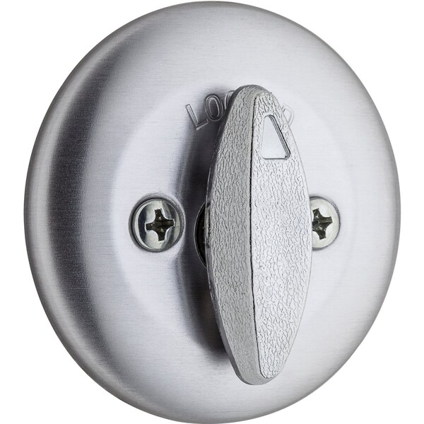 Kwikset Kwikset Satin Chrome Metal Deadbolt - 96600-715