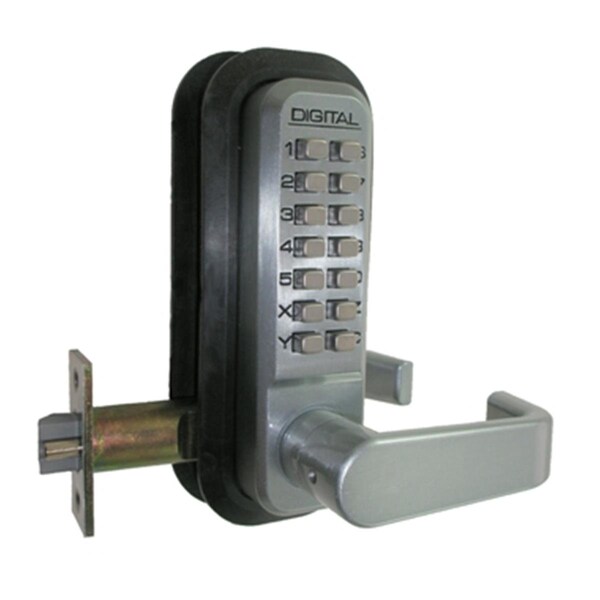Lockey Lockey 2835-WH Mechanical Keyless Lock With Passage Function - White - 2835-WH
