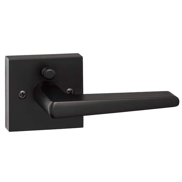 Sure-Loc Hardware Sure-Loc Hardware Basel 28 Degree Privacy Lever, Flat Black - BS102-28 FBL