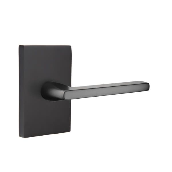 Emtek Flat Black Passage 5112HLOUS19LH - 5112HLOUS19LH