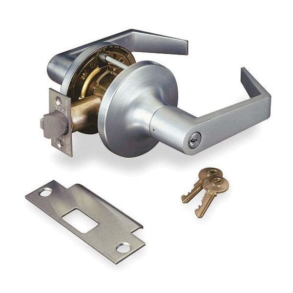 Assa Abloy Accentra Lever Lockset, Mechanical, Storeroom - AU5405LN X 626 X YMS