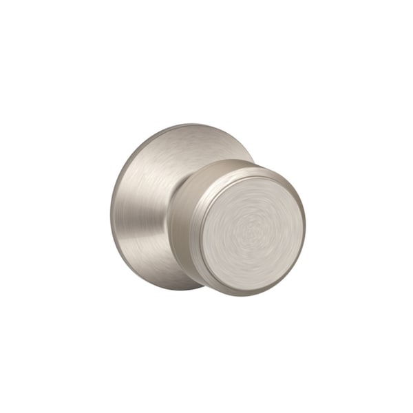 Schlage Schlage Bowery Satin Nickel Passage Knob Right or Left Handed - F10VBWE619