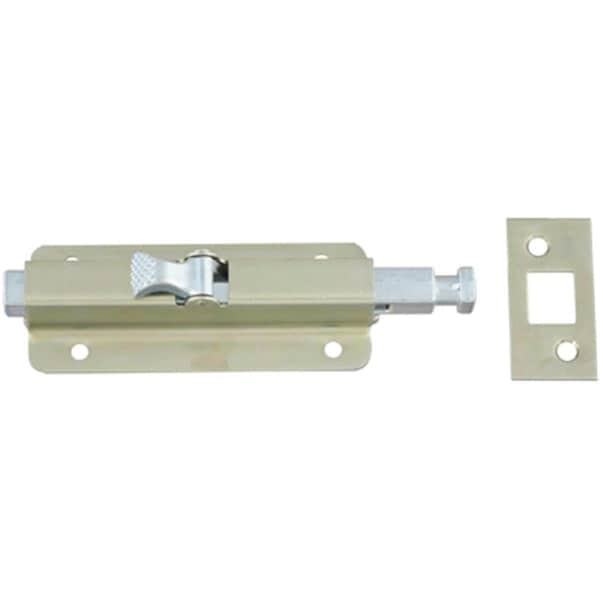 Greengrass N151-027 6 in. Zinc Foot Bolt - GR600011