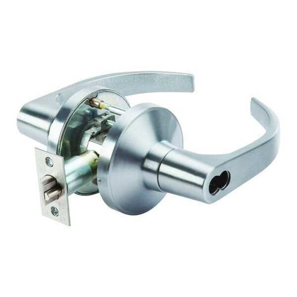 Pdq Door Lever Lockset, BSN Curved Style - GP 148  BSN 626 234 ASA SFL