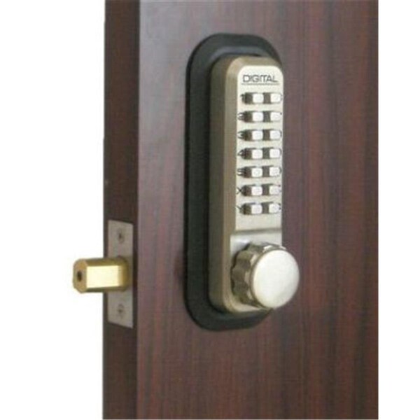 Lockey Lockey 2210-SN-DC Mechanical Keyless Deadbolt Double Sided Combination - Satin Nickel - 2210-SN-DC