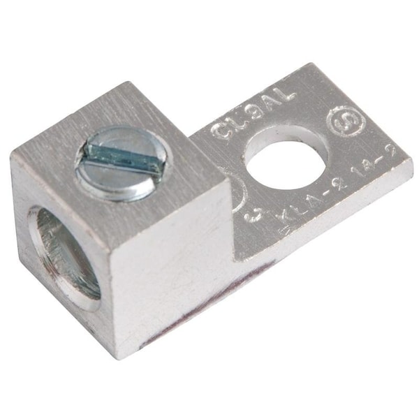 Gardner Bender GTA2 Mechanical Lug, 14 to 10 AWG Wire, 38 in Stud, Aluminum Contact - GTA-2N/GTA-2