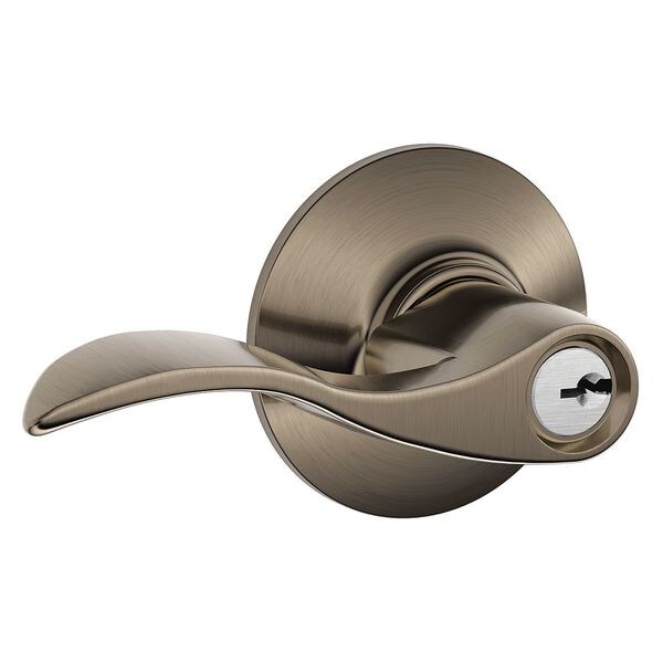 Schlage Lever Lockset, Mechanical, Entrance, Grd. 2 - F51A ACC 620