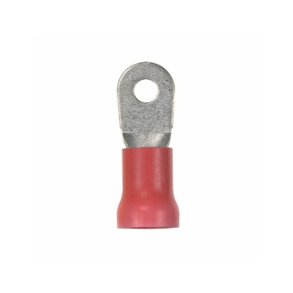 Panduit 2 AWG Vinyl Ring Terminal 1/4" Stud PK10 - PV2-14RX-XY