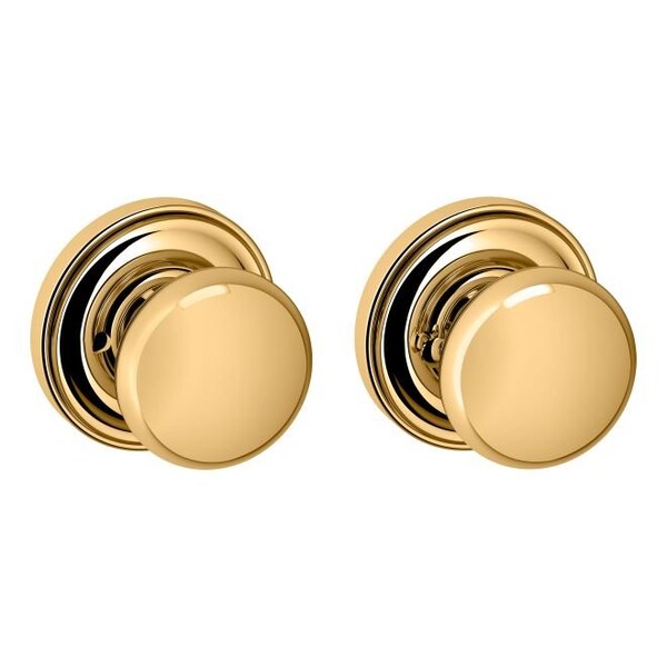 Baldwin Estate Baldwin Preconfigured 5000 2in Baltimore Knob with 5148 Rose Privacy Lock with 2-3/8in - 5000003PRIV
