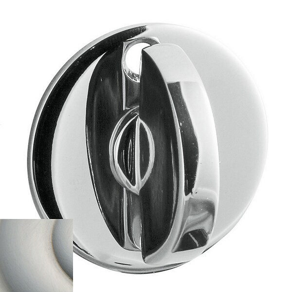 Baldwin Modern Round Lifetime Satin Nickel Turns Lifetime Satin Nickel - 6750.056