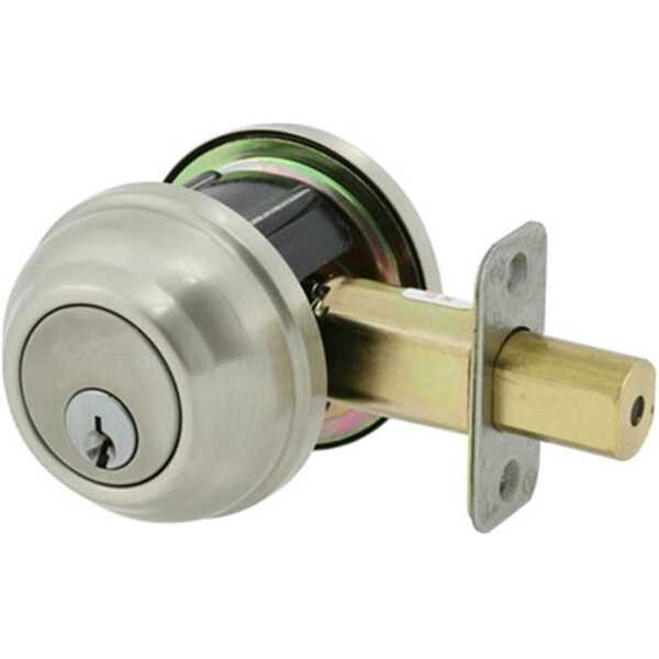 Delaney Contemporary Delaney Contemporary 330601 Grade 2 Single Cylinder Deadbolt In Satin Nickel - 330601