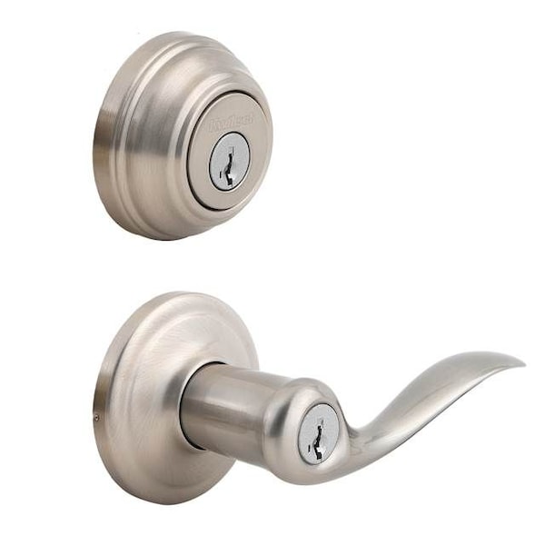 Kwikset Clear Pack Combo Tustin ENTR SGL CYL DBO - 99910-040