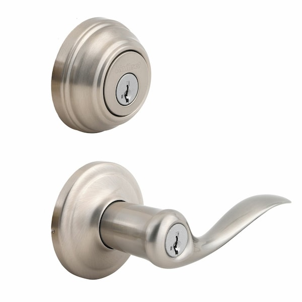 Kwikset Clear Pack Combo Tustin ENTR SGL CYL DBO - 99910-040