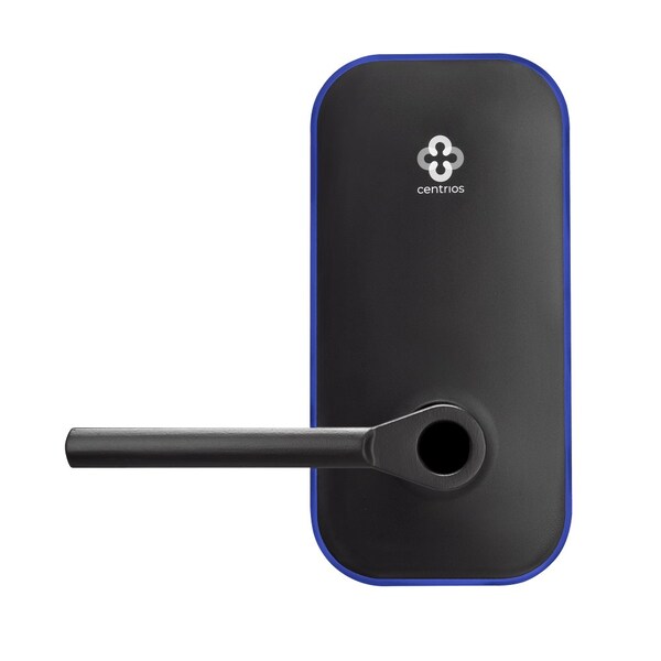 Centrios Grade 1 Smart Bluetooth Cylindrical Lock, Taylor Bay, Less Cylinder, Black Suede Powder Coat - CEB100-TB-BSP-LC