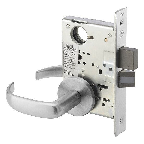 Assa Abloy Accentra Lever Lockset, Mechanical, Privacy, Grade 1 - PBR8802FL X 626