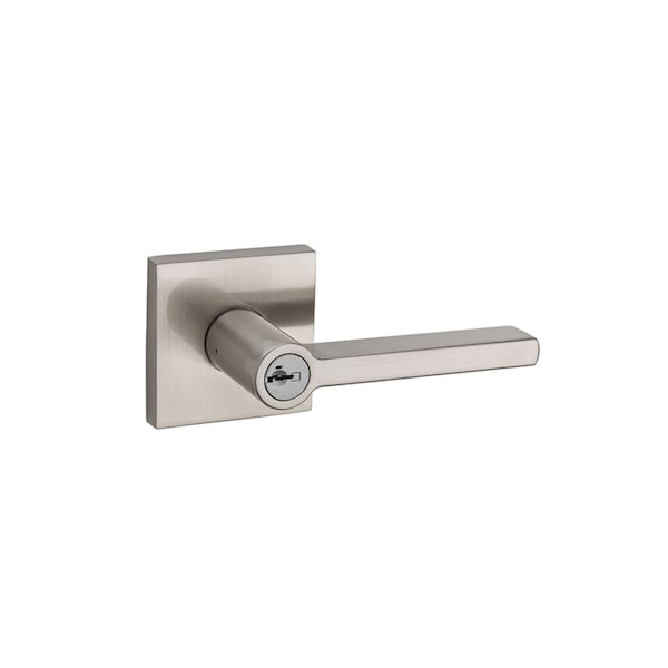Kwikset Kwikset SmartKey Halifax Satin Nickel Entry Lockset KW1 1-3/4 in. - 91560-007