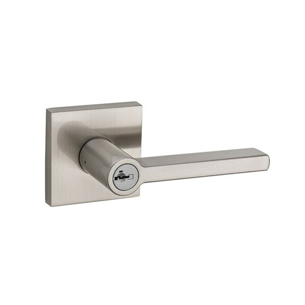 Kwikset Kwikset SmartKey Halifax Satin Nickel Entry Lockset KW1 1-3/4 in. - 91560-007