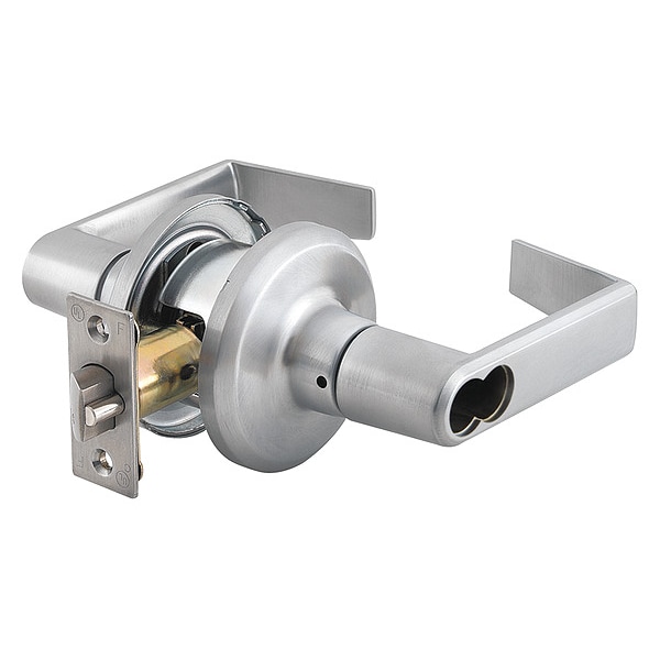 Dormakaba Lever Lockset, Mechanical, Entrance, Grd. 2 - QTL251E626SA118FLC