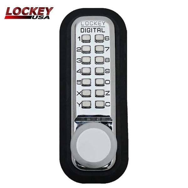 Lockey Lockey: 2830 - Mechanical Keypad Keyless Knob Lock - Passage - White - LK-2830-WH
