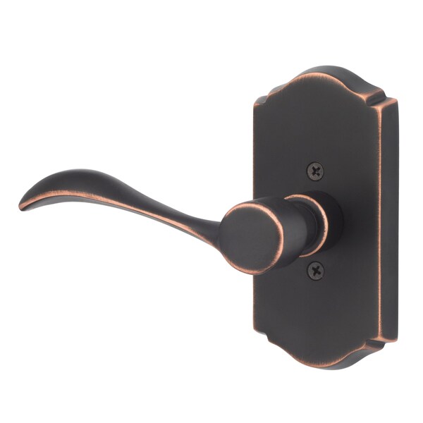 Sure-Loc Hardware Sure-Loc Hardware Sandstone Dummy Lever, Vintage Bronze, Left Hand - SS100 11P LH