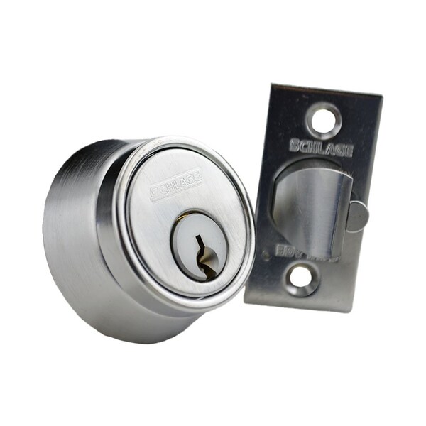 Schlage Commercial Schlage Commercial B252P626 Double Cylinder 6 Pin Deadlatch Deadbolt C Keyway 12103 Latch 10001 - B252P626