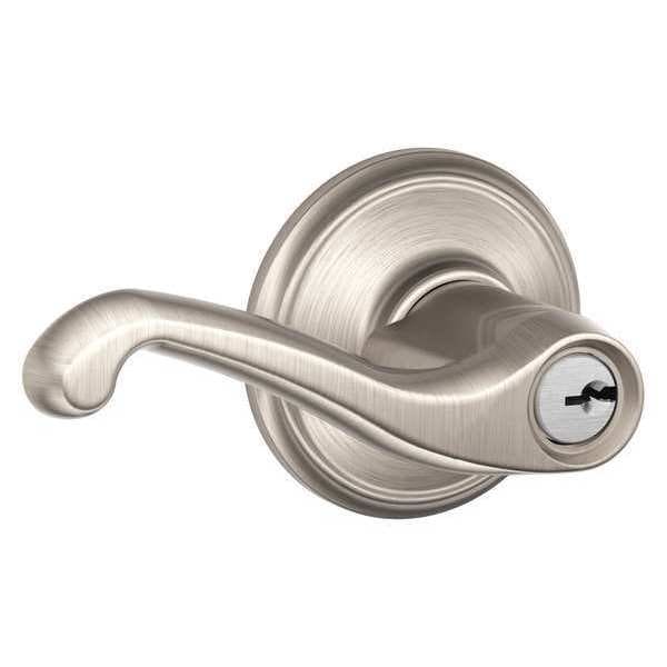 Schlage Lever Lockset, Mechanical, Entrance, Grd. 2 - F51A FLA 619