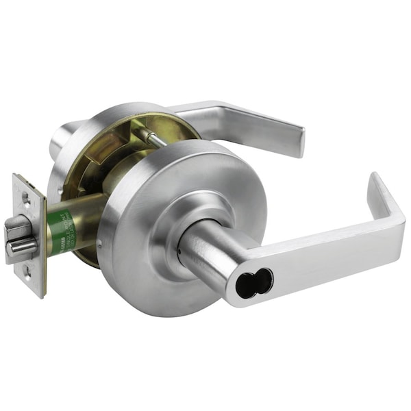 Arrow Lock Grade 2 Cylindrical Lock, Classroom Function, SFIC Prep Less Core, Rigid Sierra Lever, 3-11/32-in Ro - MLX17-SR-26D-IC
