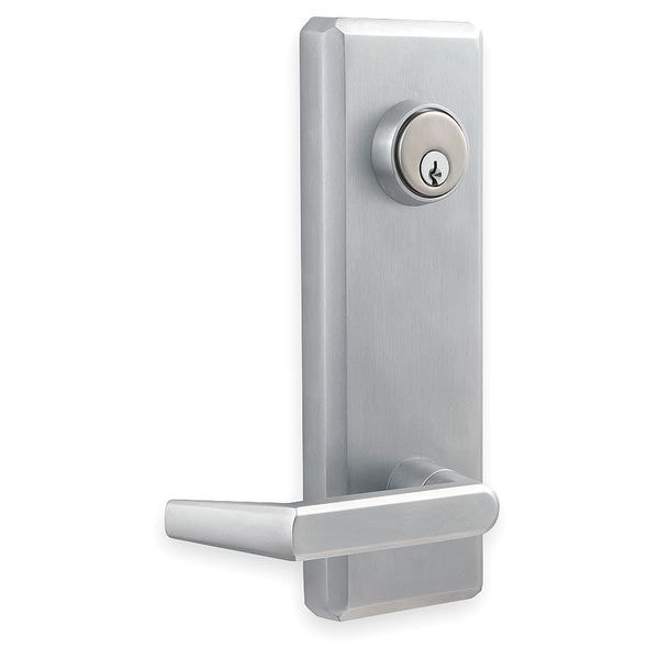 Dormakaba Lever, Lever Escutcheon w/Lock, Heavy Duty - QET160E626SCKD
