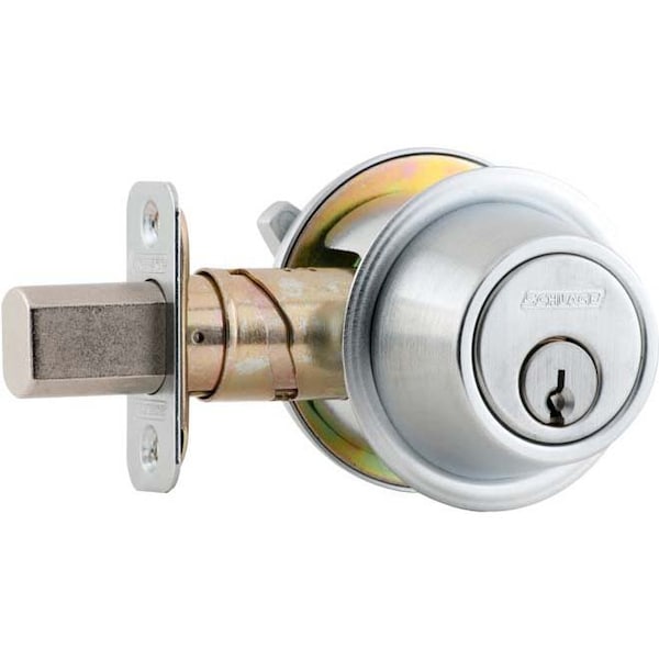 Schlage Commercial Schlage Commercial B560P626 Grade 2 Single Cylinder Deadbolt C Keyway KA4 12287 Latch 10094 Strike - B560P626