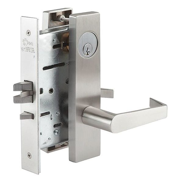 Pdq Mortise Lockset MR Escutcheon, Series MR, Grd. 1, Entrance - MR116PJEW630RHCLDSCC