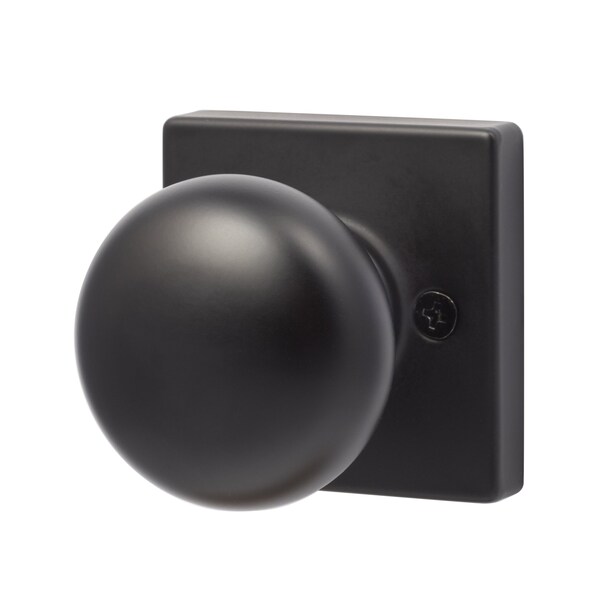 Sure-Loc Hardware Sure-Loc Hardware Durango Square Dummy Knob, Flat Black - DU100-SQ FBL