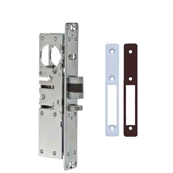 Ilco Ilco: DEADLATCH, 1 1/8" BACKSET, RH FLAT CLEAR/DARK BRONZE FP - ILCO-451-F-3-RH-628-313-BP