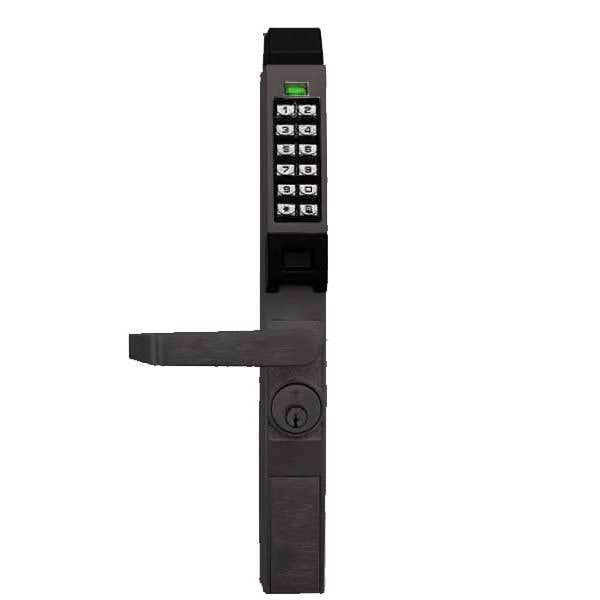 Alarm Lock Trilogy PDL1300-NW - Narrow-Stile Digital Networx PROX Lever Lock w/ Wireless Access - 10 - ALL-PDL1300-NW-10B