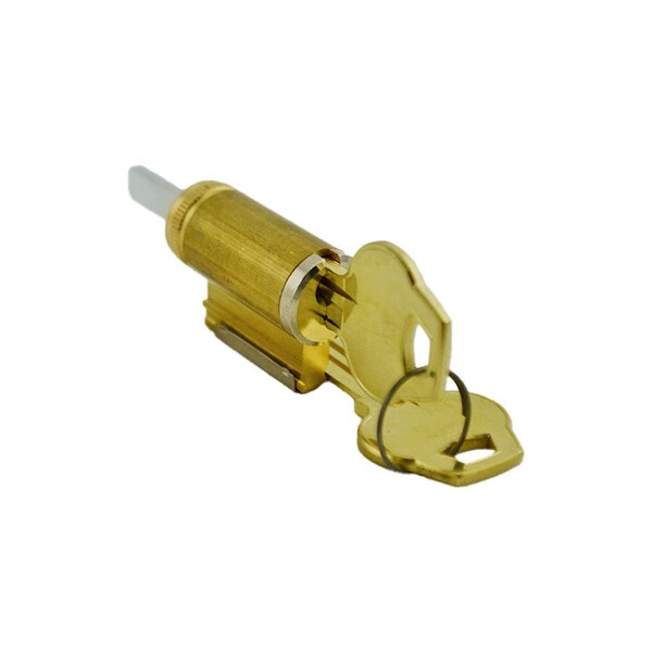 Corbin Russwin Conventional 6 Pin Rim Cylinder with 2" Tailpiece and D1 Keyway Satin Chrome - CR3000200626D1