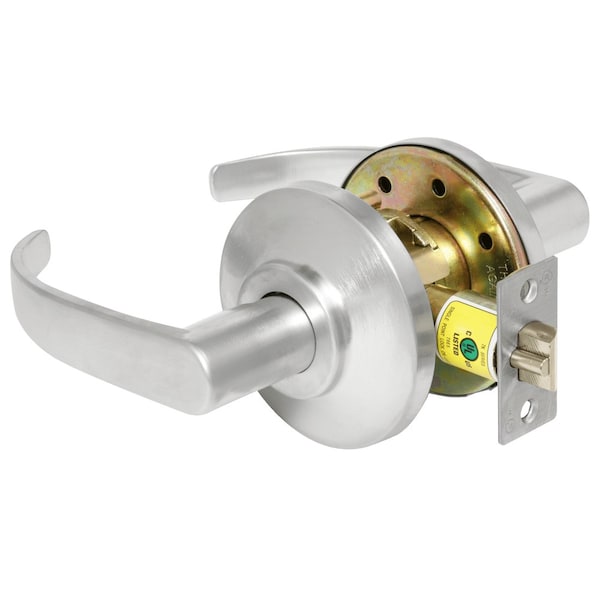 Best Grade 2 Passage Cylindrical Lock, 14 Lever, Non-Keyed, Satin Chrome Finish, Non-handed - 7KC20N14DS3626