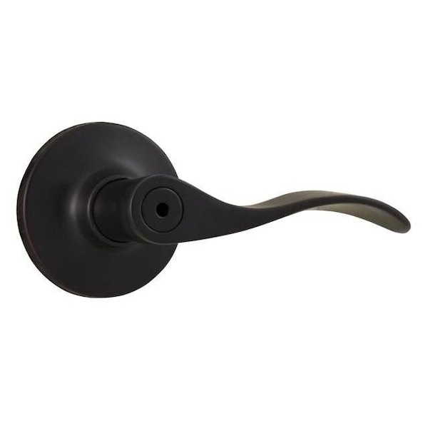 Weslock New Haven Privacy Lock ADJ Latch and Full Lip Strike Oil Rubbed Bronze - 00210X1X1FR20