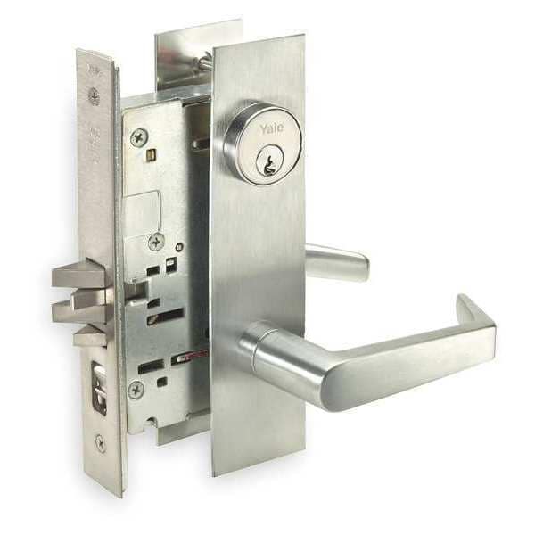 Assa Abloy Accentra Lever Lockset, Mechanical, Entrance - AUCN8807FL X 626